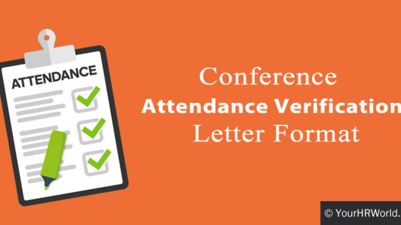 Detail Attendance Letter Template Nomer 47