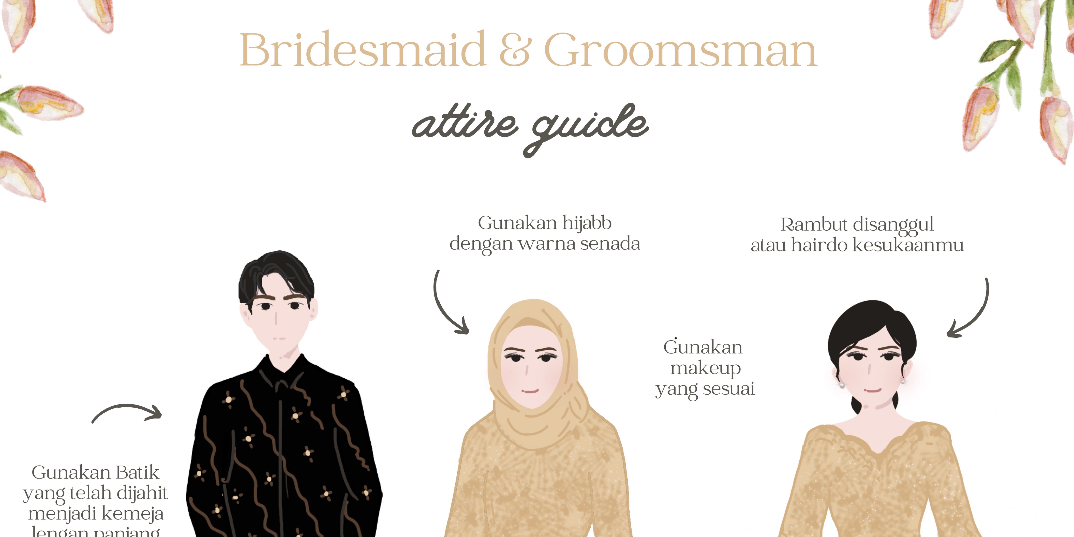 Download Attire Guide Bridesmaid Template Nomer 4