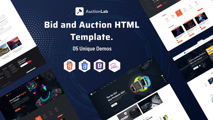 Detail Auction Html Template Nomer 8
