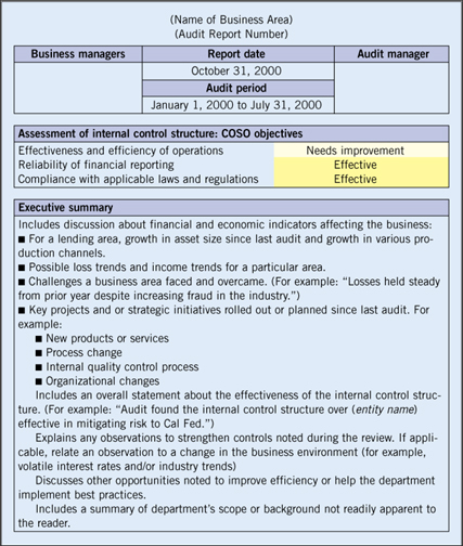 Detail Audit Risk Assessment Template Nomer 38