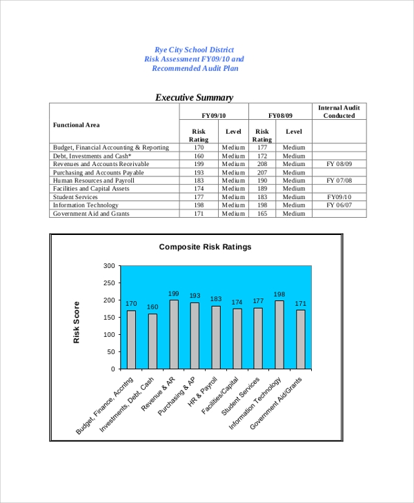 Detail Audit Risk Assessment Template Nomer 49