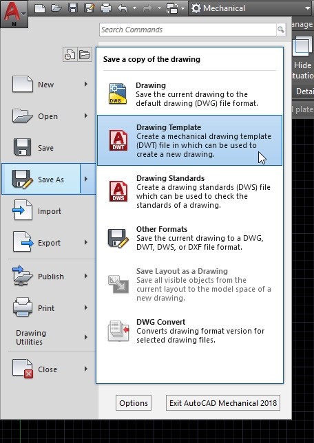 Detail Autocad Default Template Nomer 13