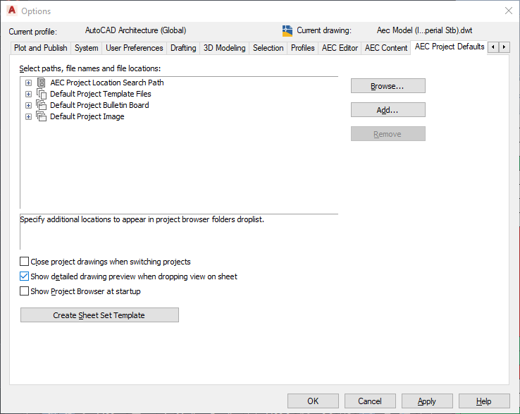 Detail Autocad Default Template Nomer 19