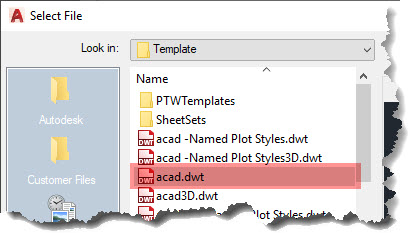 Detail Autocad Default Template Nomer 24