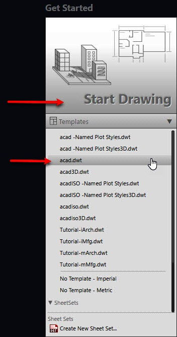 Detail Autocad Default Template Nomer 25