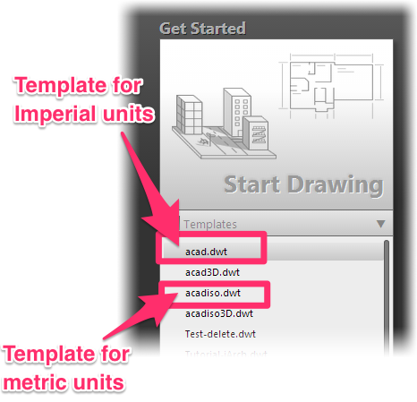 Detail Autocad Default Template Nomer 3