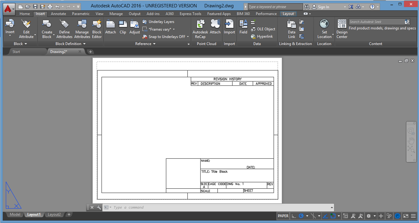 Detail Autocad Default Template Nomer 6