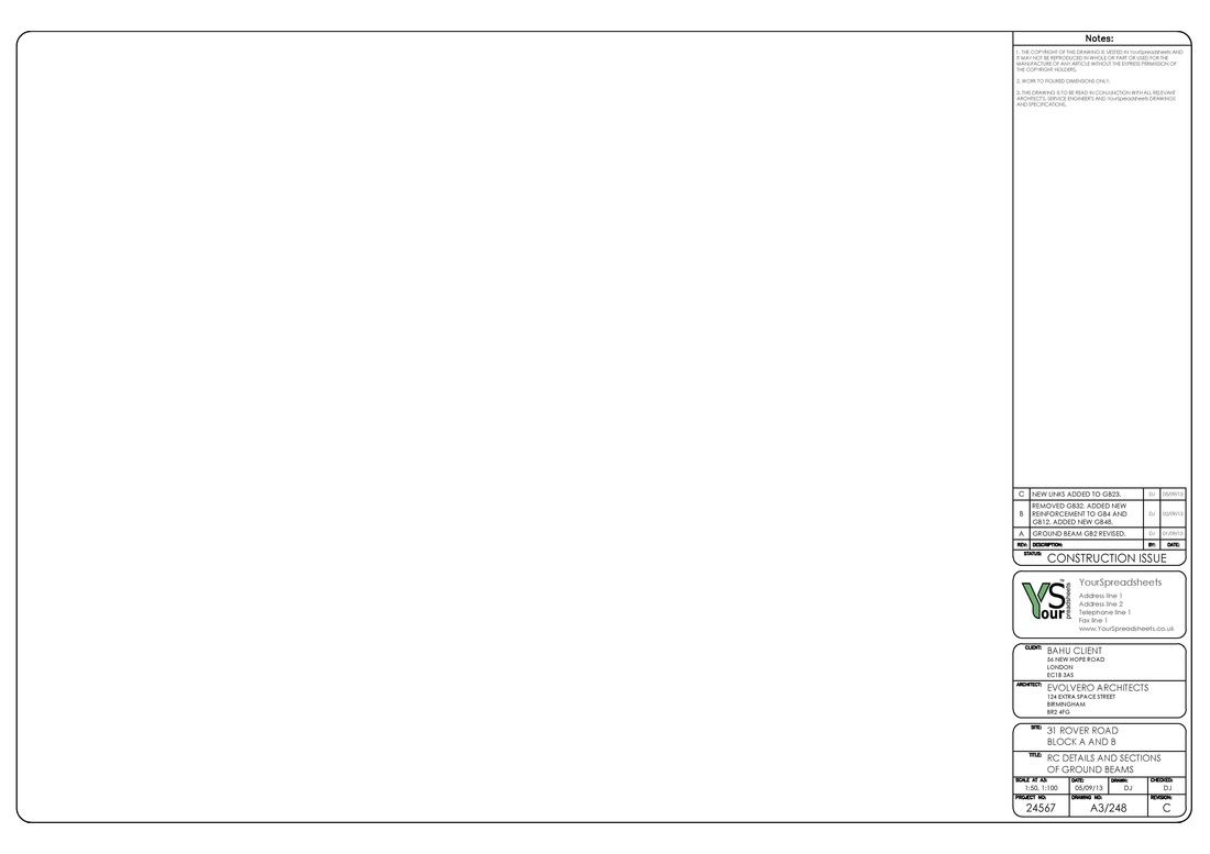 Detail Autocad Template Dwg Free Download Nomer 53