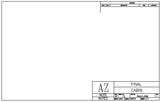 Detail Autocad Title Block Template Nomer 17