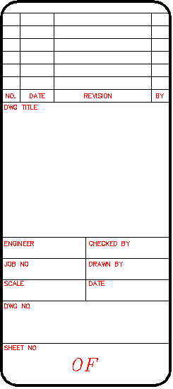 Detail Autocad Title Block Template Nomer 24