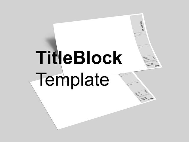 Detail Autocad Title Block Template Nomer 47