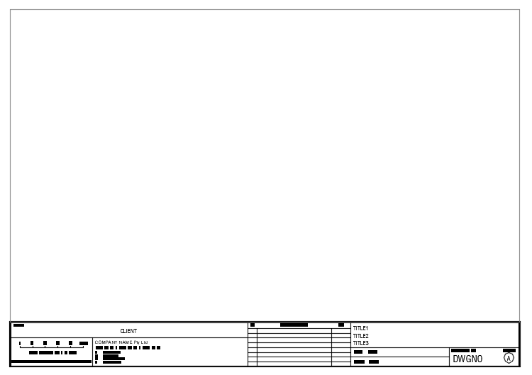 Detail Autocad Title Block Template Download Nomer 16