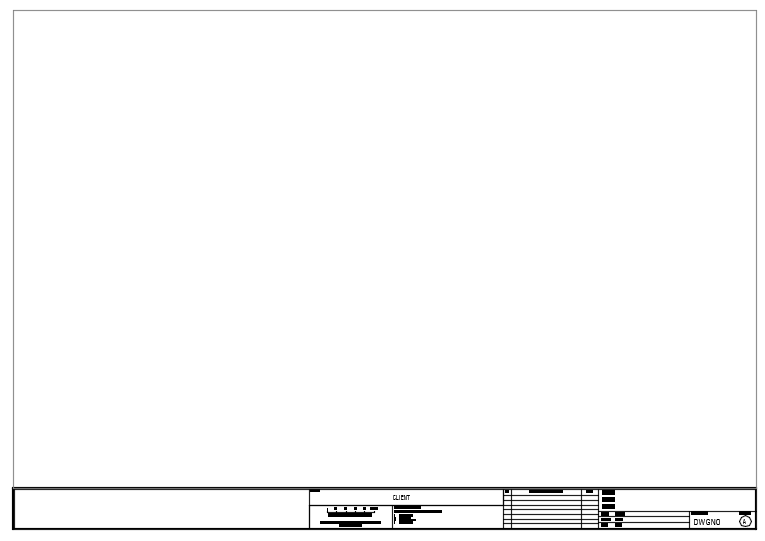 Detail Autocad Title Block Template Download Nomer 22