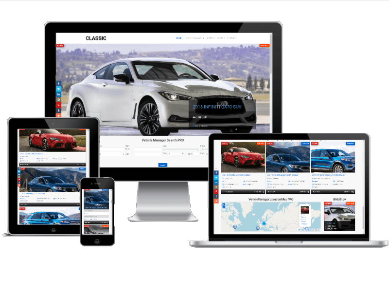 Detail Automotive Web Template Nomer 19