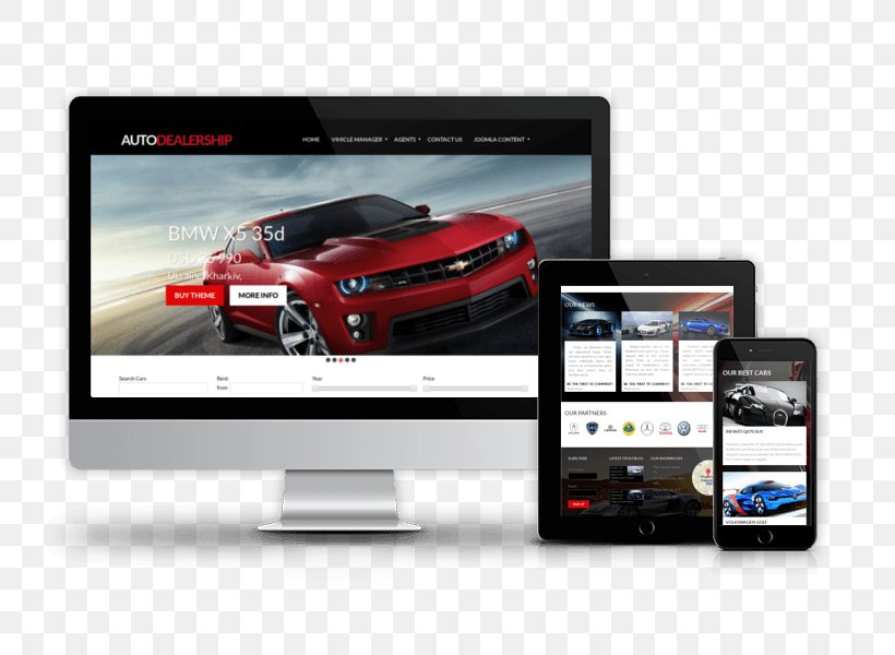 Detail Automotive Web Template Nomer 23