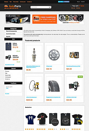 Detail Automotive Web Template Nomer 34