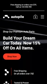 Detail Automotive Web Template Nomer 38