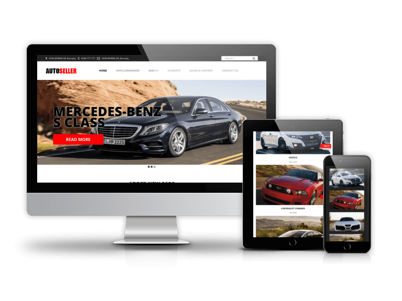 Detail Automotive Web Template Nomer 10