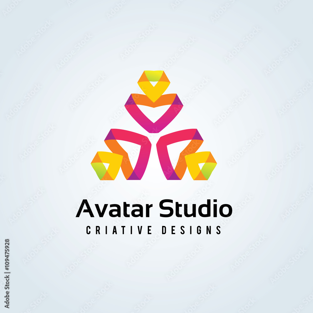 Detail Avatar Logo Template Nomer 24