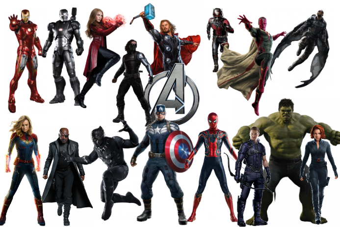 Detail Avengers Card Template Nomer 30