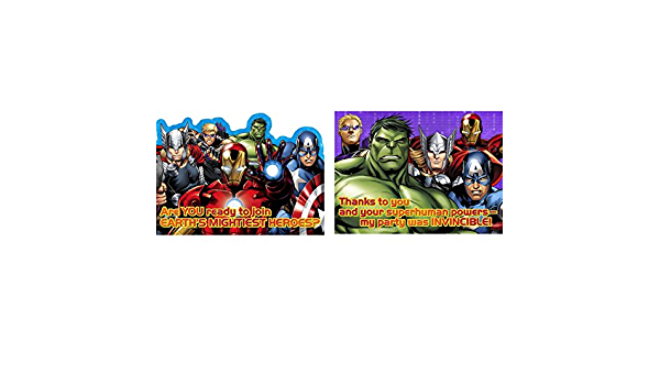 Detail Avengers Card Template Nomer 40
