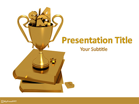 Detail Award Ceremony Powerpoint Template Free Download Nomer 17