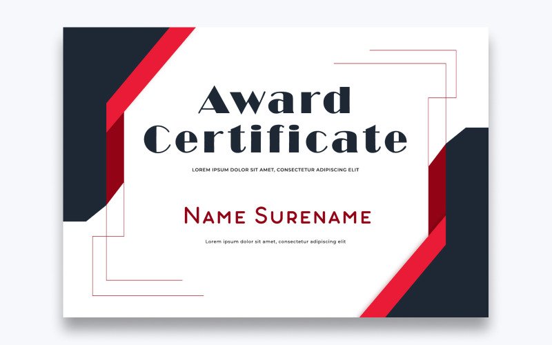 Detail Award Certificate Template Nomer 16