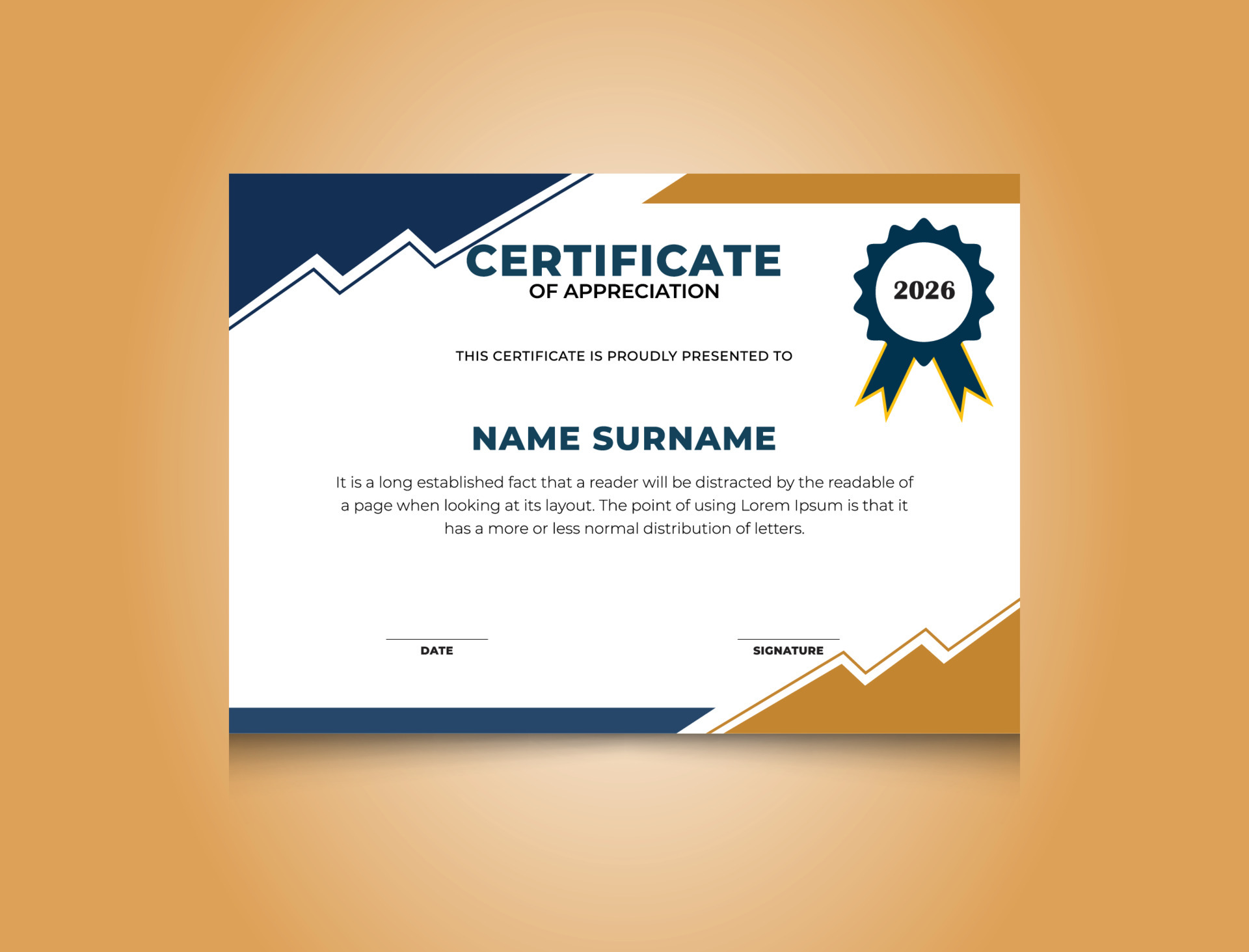 Detail Award Certificate Template Nomer 43