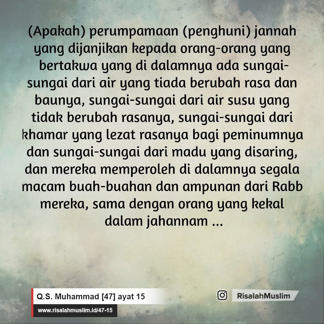 Detail Ayat 15 Surat Apa Nomer 43