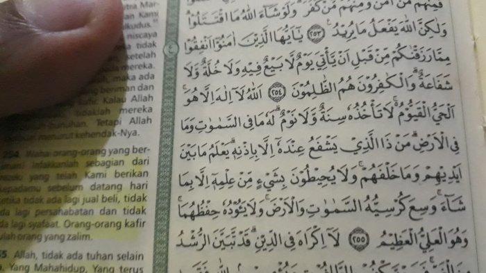 Detail Ayat Kursi Di Surat Al Baqarah Ayat Berapa Nomer 34