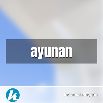 Detail Ayunan Bahasa Inggris Nomer 5