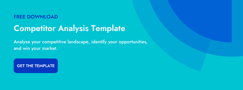 Detail B2b Competitor Analysis Template Nomer 26