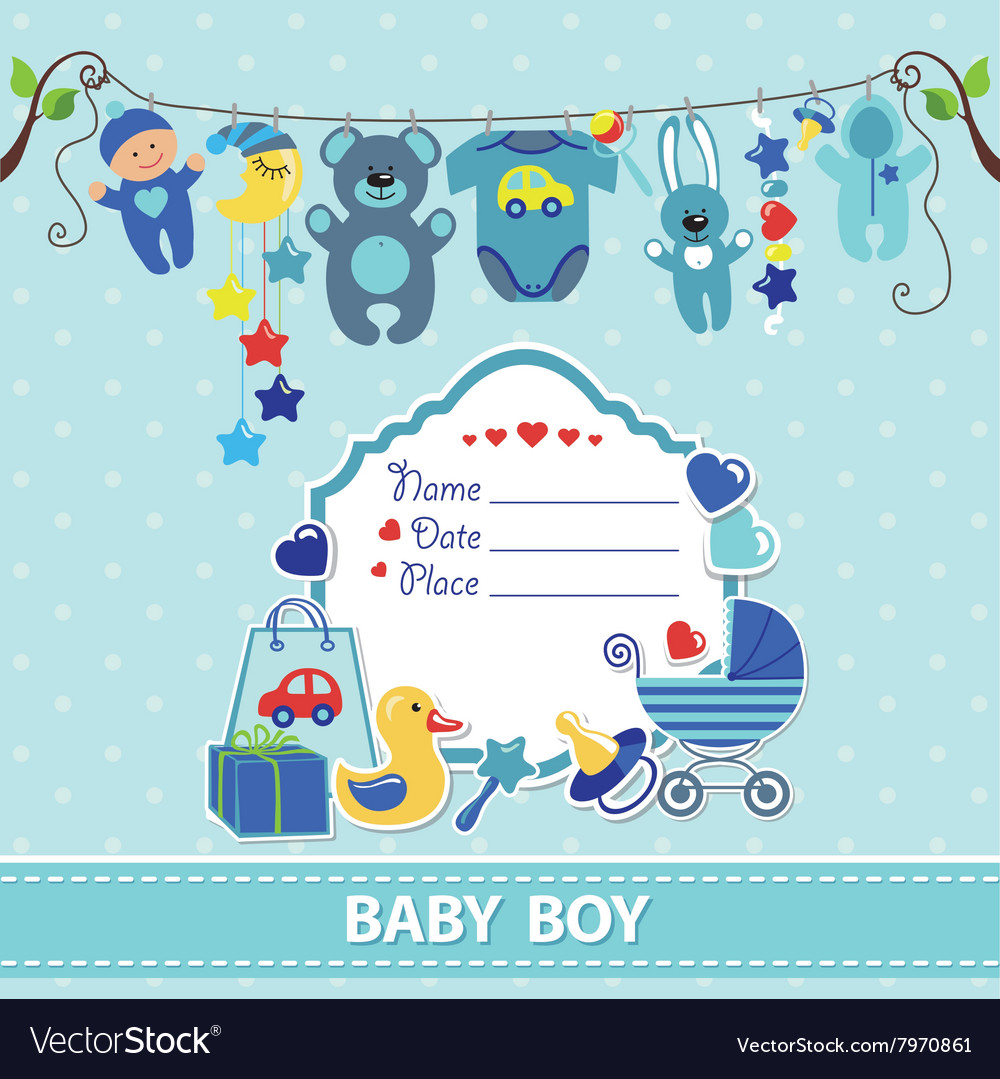Baby Born Card Template - KibrisPDR