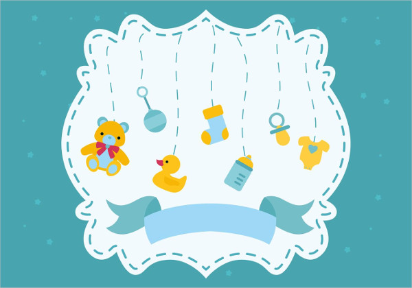 Detail Baby Born Card Template Nomer 27