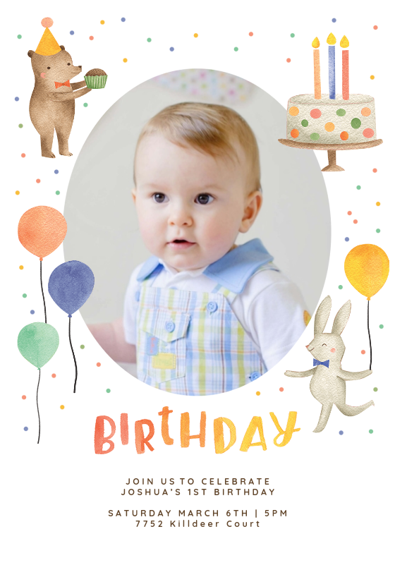 Detail Baby Boy Greeting Card Template Nomer 39