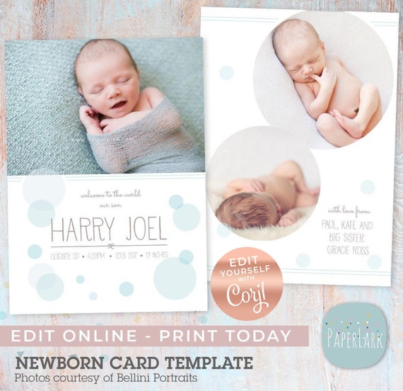 Detail Baby Boy Greeting Card Template Nomer 47