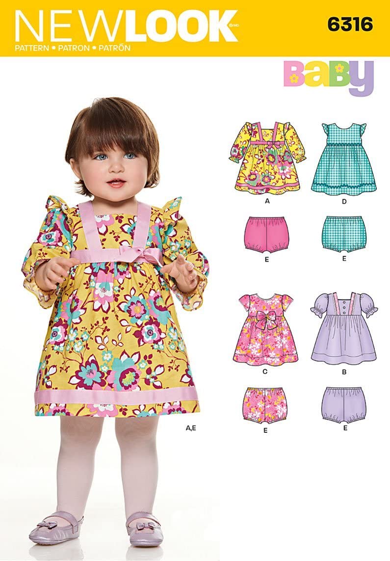 Detail Baby Dress Template Nomer 19