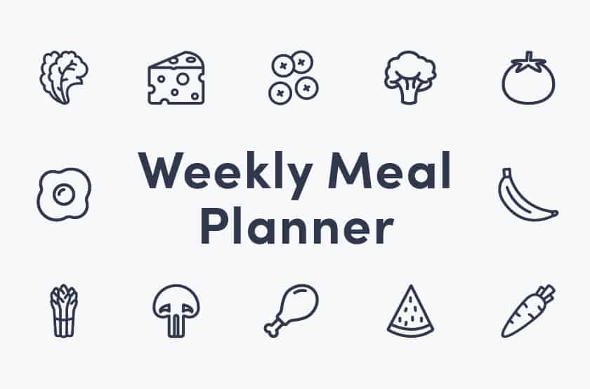 Detail Baby Meal Planner Template Nomer 21