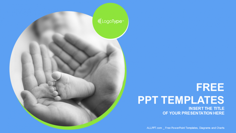 Detail Baby Powerpoint Template Nomer 32