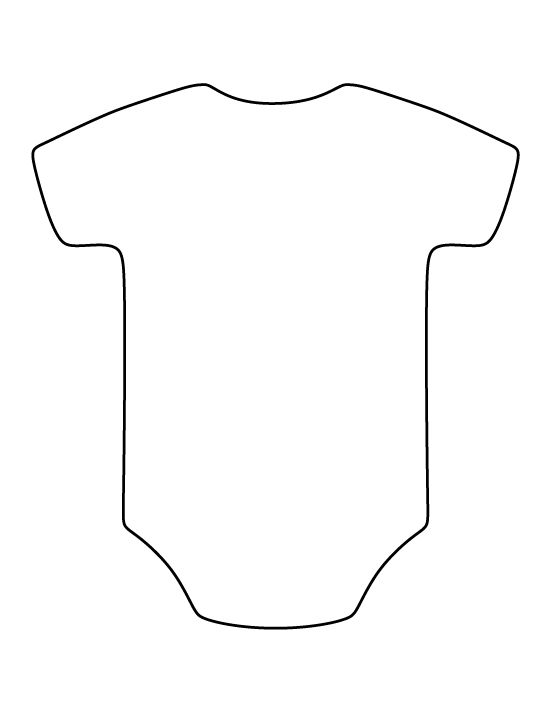 Baby Shirt Template - KibrisPDR