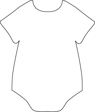 Detail Baby Shirt Template Nomer 2