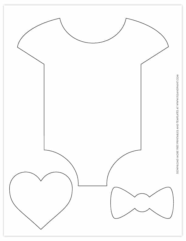 Detail Baby Shirt Template Nomer 5