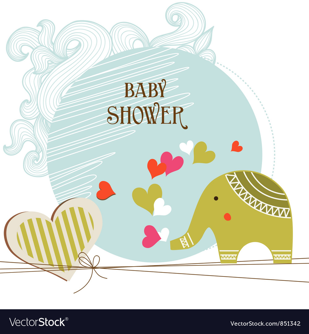 Detail Baby Shower Card Template Free Nomer 2