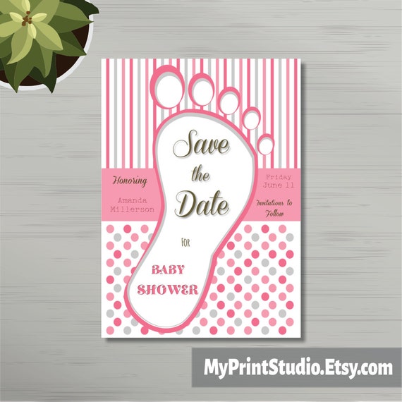 Detail Baby Shower Card Template Free Nomer 35