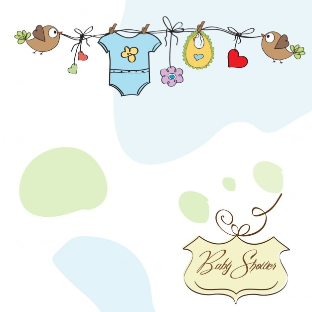 Detail Baby Shower Card Template Free Nomer 39