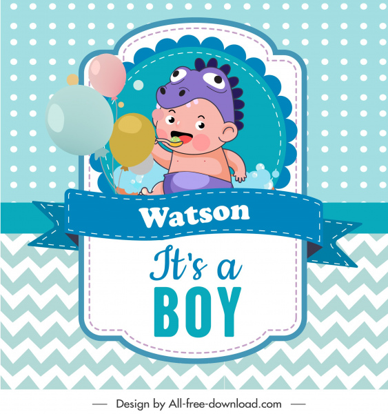 Detail Baby Shower Card Template Free Nomer 49