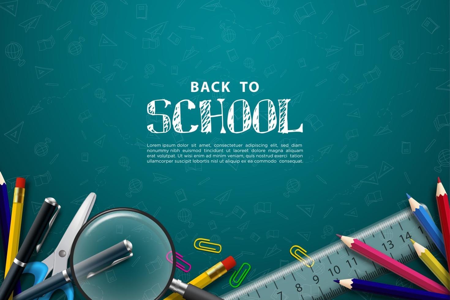 Detail Back To School Background Nomer 27