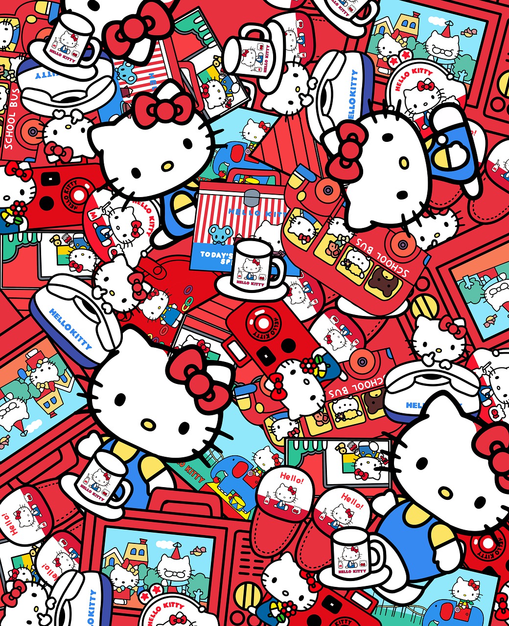 Detail Background Gambar Hello Kitty Nomer 30