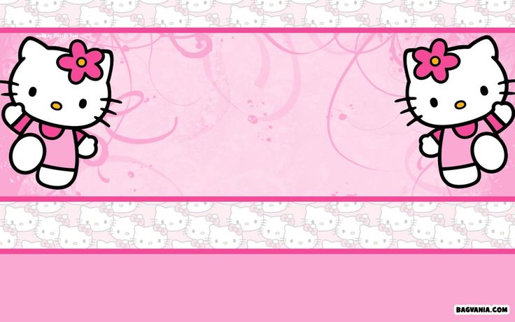Detail Background Hello Kitty Nomer 11