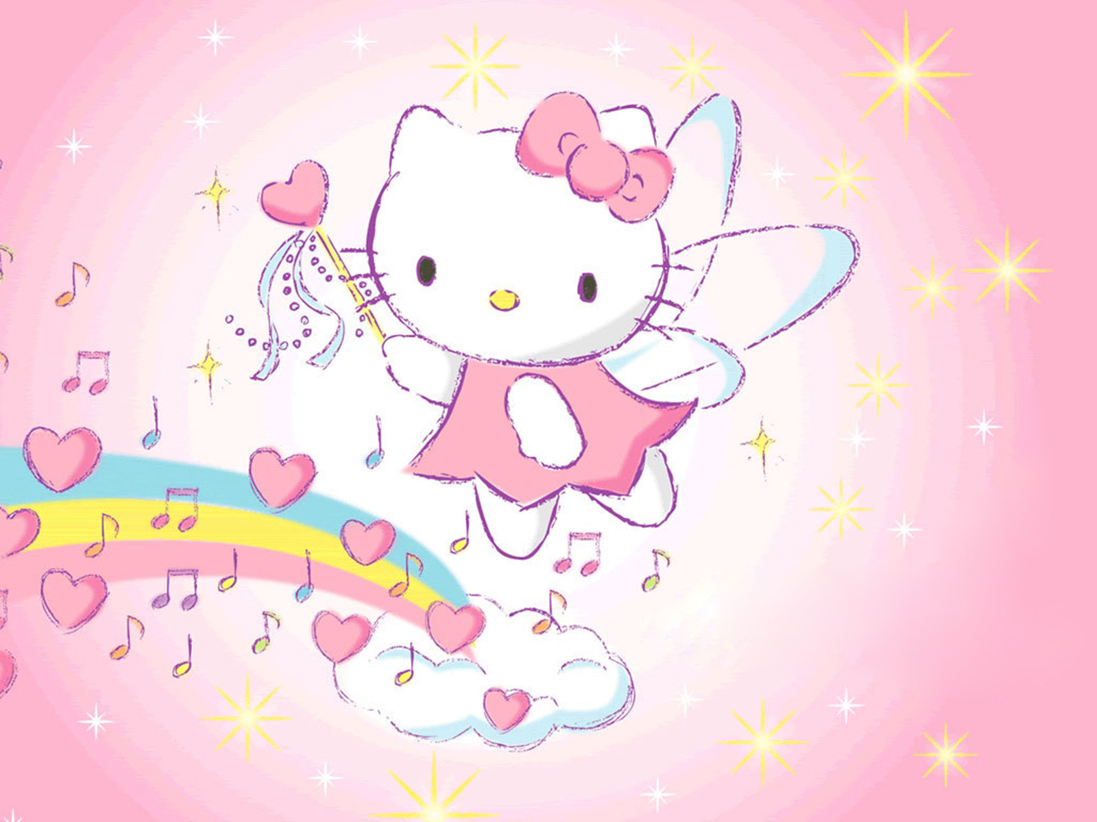 Detail Background Hello Kitty Nomer 20
